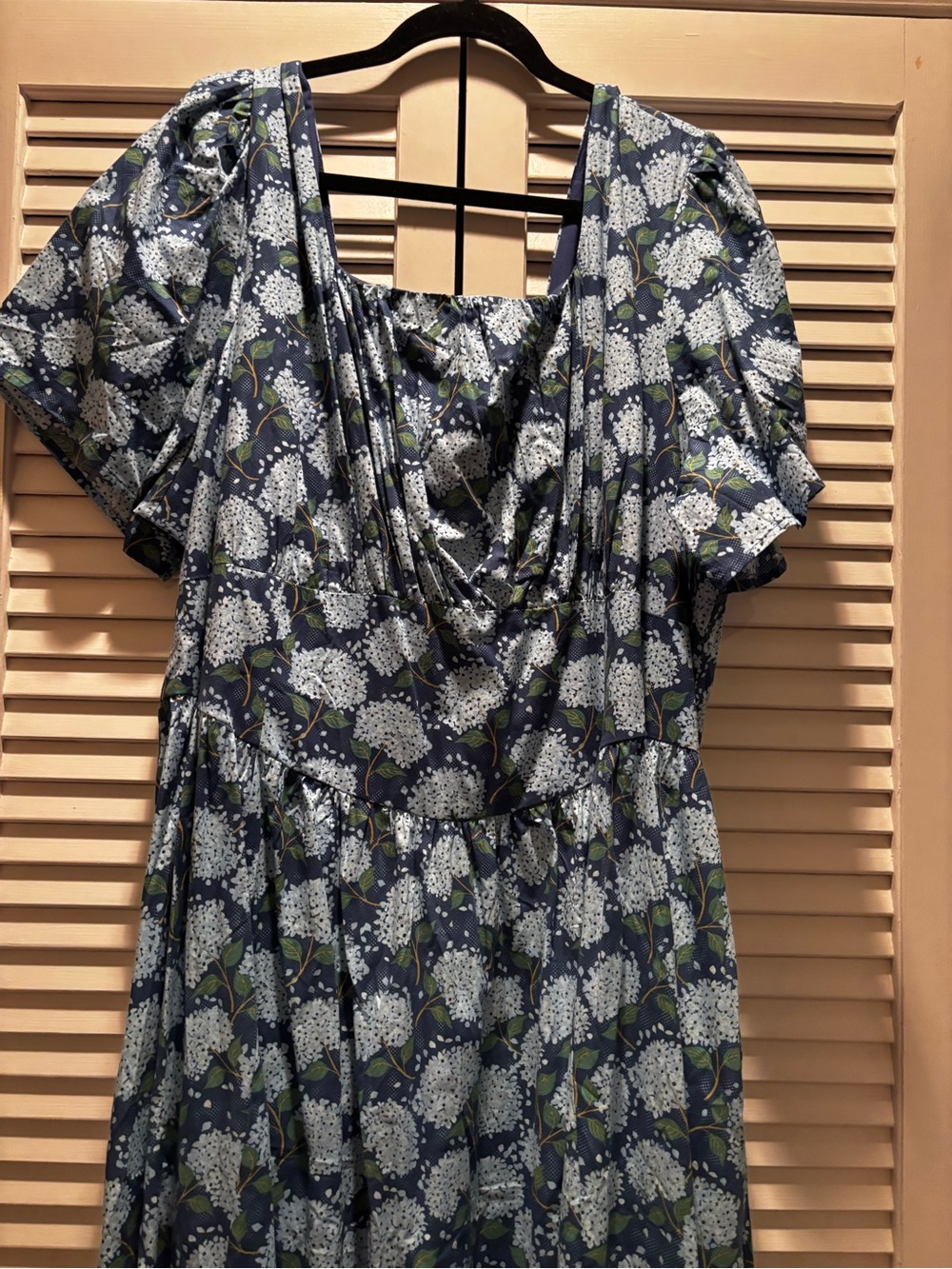 Ivy City Co Tate Dress in Blue Floral - Picture 3 of 5